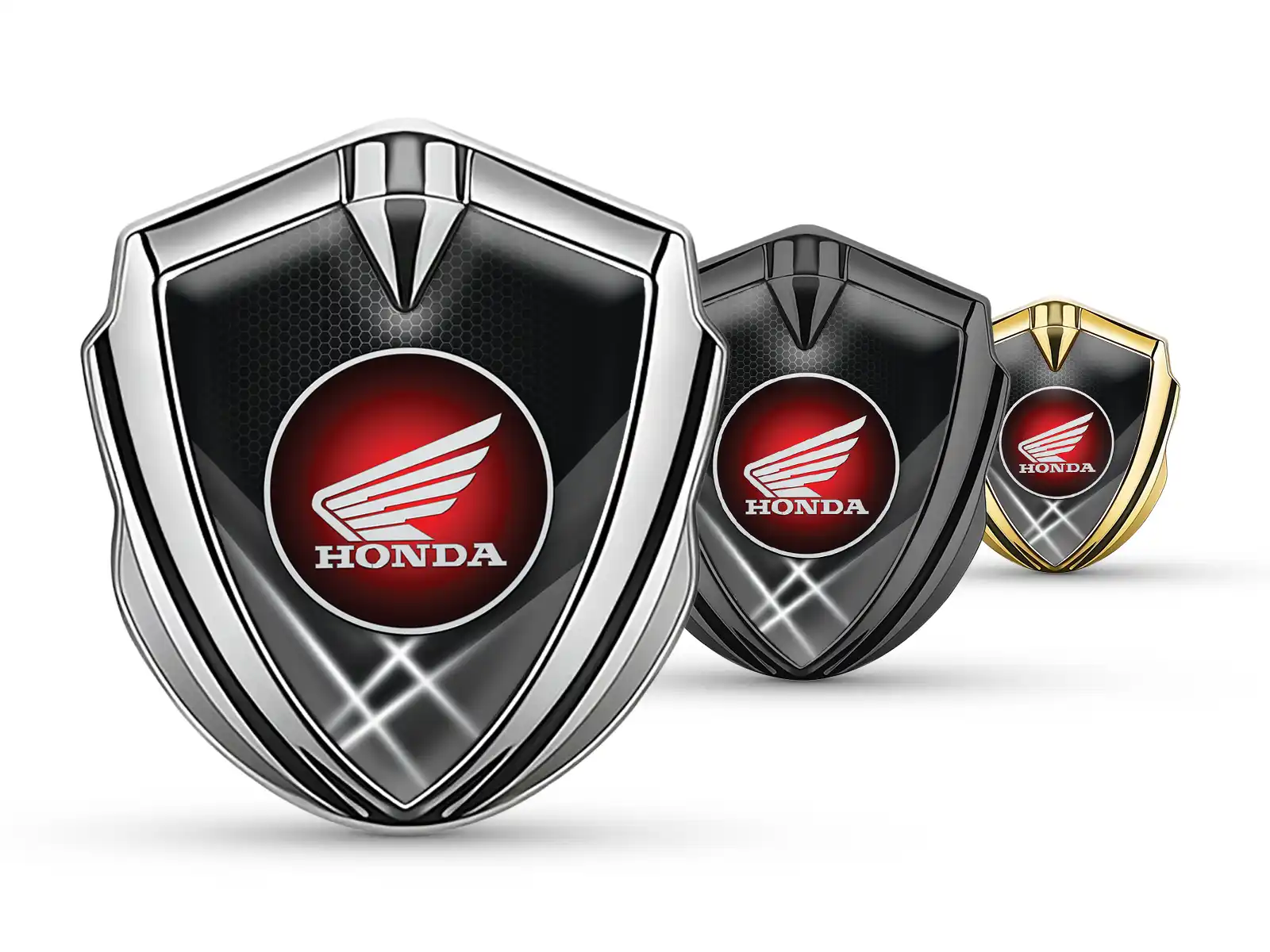Honda Auto Logo Abzeichen Sportliches Design Hochwertig